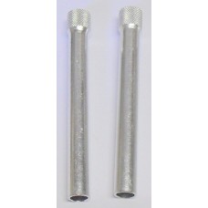 TWO - Replacement 3.5" Standard Aluminum Down Stems (Female Threaded) - B005ROB9ZE